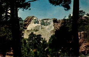South Dakota Mount Rushmore National Memorial 1953