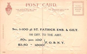 St. Patricks Day  St. Patricks Day Postcard