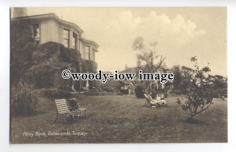 tq0540 - Devon - Ferny Bank Rest Home for Women, Babbacombe, Torquay - Postcard