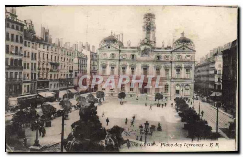 CPA Lyon Place des Terreaux 