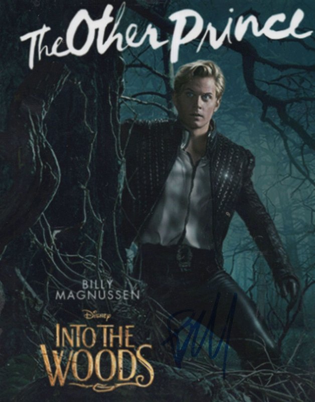 Billy Magnussen Into The Woods 10x8 Hand Signed Photo