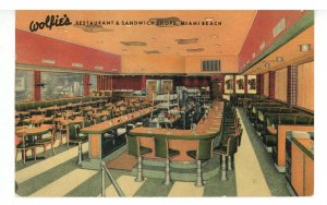 FL - Miami Beach. Wolfie's Restaurant & Sandwich Shops, Interior