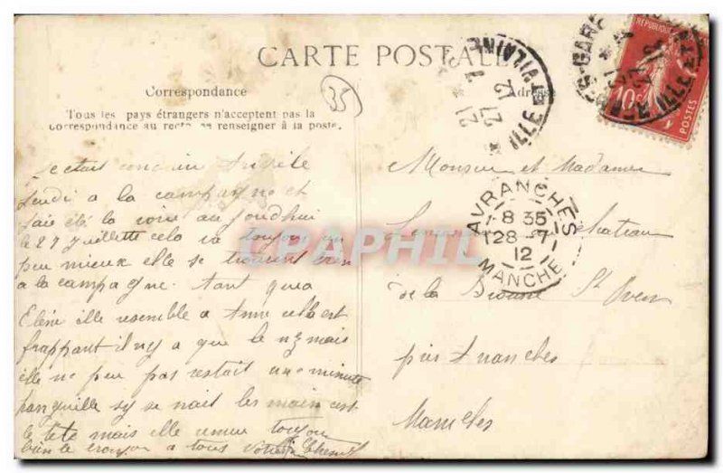 Postcard Old Rennes Place de la Halle Aux Bles A Walk TOP Day