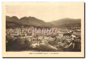 Old Postcard Chambery Savoie General view