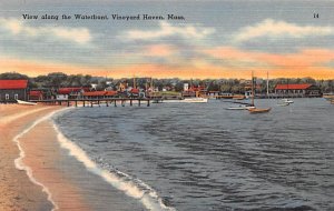 View along the Waterfront Vineyard Haven, Massachusetts MA
