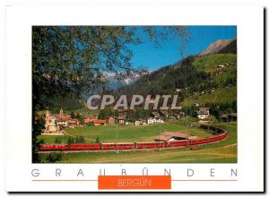 Postcard Modern Graubunden Bergun