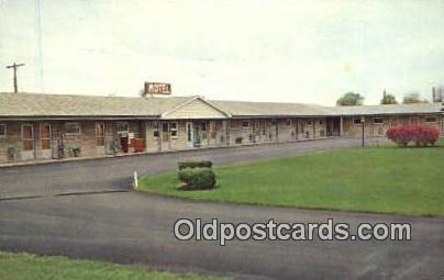 Haven Motel, North Manchester, IN, USA Motel Hotel Postcard Post Card Old Vin...