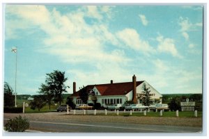 c1950's The Palliser Restaurant and Gift Shop Truro Nova Scotia Canada Postcard