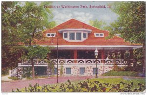 SPRINGFIELD, Illinois, 1900-1910's; Pavilion At Washington Park