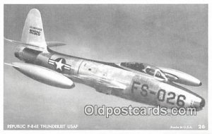 Republic F84E Thunderjet USA F Unused 