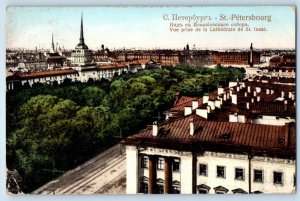 St. Petersburg Russia Postcard View Taken from St. Isaac's Cathedral c1910