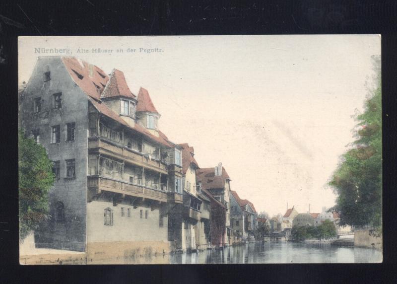 NURNBERG GERMANY ALTE HANSER AN DER PEGNITZ ANTIQUE VINTAGE POSTCARD