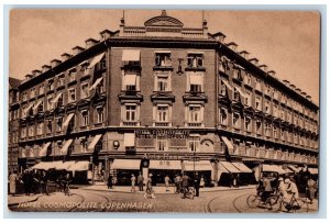 Copenhagen Denmark Postcard Hotel Cosmopolite c1910 Unposted Antique