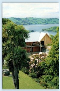 DUNEDIN, NEW ZEALAND ~ Otago Peninsula LARNACH LODGE Hotel 4x6 Postcard