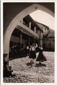 Spain Mallorca Valldemossa Vintage RPPC C110