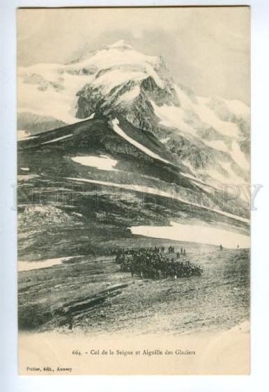 133139 SWITZERLAND Aiguille des Glaciers Climbing Vintage PC