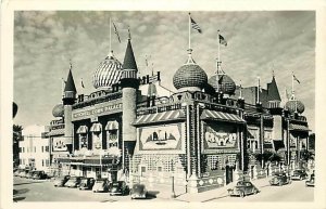 SD, Mitchell, South Dakota, RPPC, Corn Palace, 40s Cars, 1950 PM