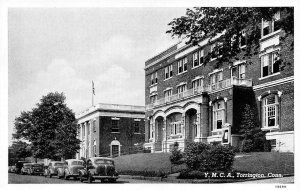 Torrington, Connecticut CT    YMCA  Litchfield County  ca1940's B&W Postcard