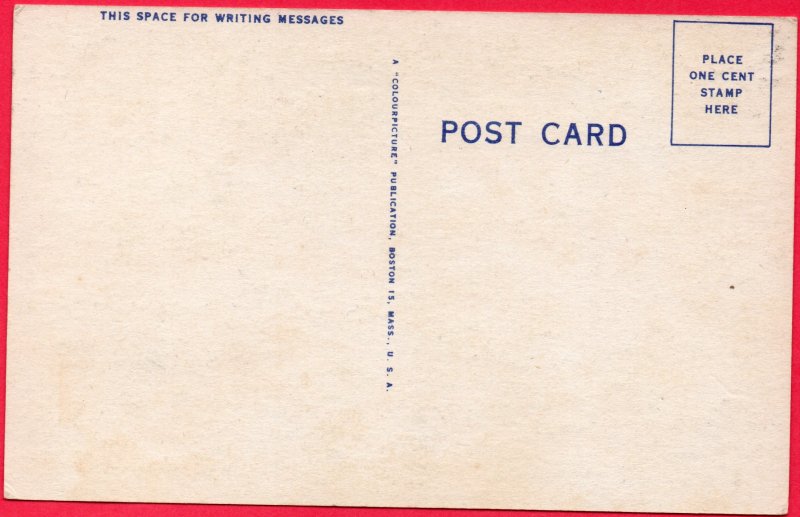 11108 Boy Fishin' - Comic Postcard