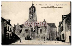 Batz - Chevet of & # 39Eglise St Guenole - Some parts are of the XIII century...