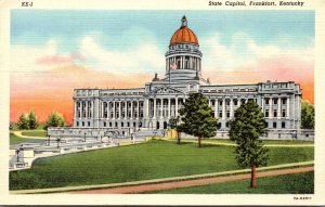 Kentucky Frankfort State Capitol Building Curteich