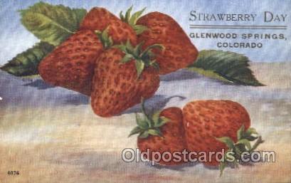 Strawberry Farming, Farm, Farmer, Postcard Postcards Glenwood Springs, Colora...