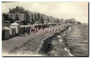 Postcard Old Saint Aubin Vue Generale de la Plage