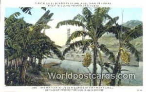 Banana Plantation Panama Canal Panama Unused 