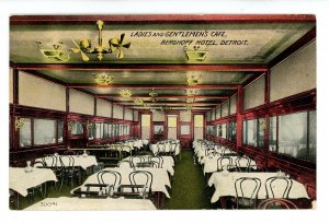 MI - Detroit. Berghoff Hotel, Ladies' & Gentlemen's Café Interior