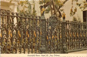 Lot345 cornstalk fence guest house 915 royal street new orleans Louisiana usa