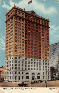 Whitehall building New York, USA R.P.O., Rail Post Offices PU 1911 