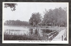 dc02 - ROME CITY Indiana 1920s Elk's Club House, Sylvan Lake