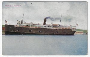 Steamship Missouri Unused Color Litho Postcard V. O.  Hammon No. 1532