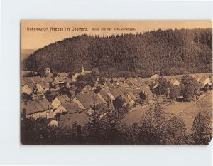 Postcard Blick von der Schützenklippe, Höhenkurort Altenau im Oberharz, Germany