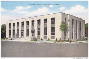U.S. Post Office, HUTCHINSON, Kansas, 20-30's
