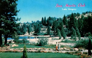 California San Bernardino Mountains Lake Gregory San Moritz Club