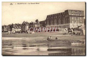 Old Postcard Blonville Grand Hotel