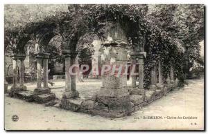 Saint Emilion Old Postcard Cordeliers cloister