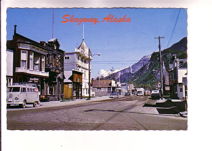 Downtown, Volkswagen Van, Trucks, Skagway, Alaska, Photo Dedman's 