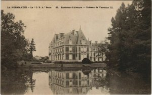 CPA La Normandie Env. d'Alencon Chateau de Vervaine (151255)