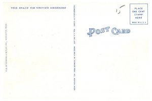 Bancroft Tower Worcester Massachusetts Postcard