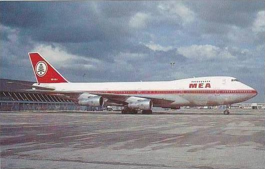 MIDDLE EAST AIRLINES BOEING 747-2B4B SCD