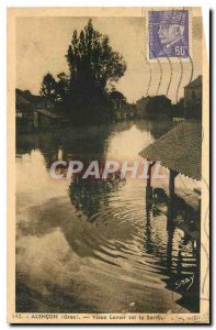 Old Postcard Alencon Orne Vieux Lavoir