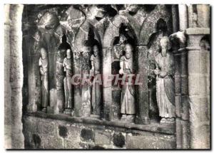 Postcard Modern Plouha kermaria year chapel lsquit century statues of the apo...