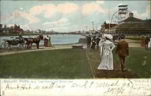 Asbury Park NJ Lake Ave TUCK 2147 c1905 Postcard