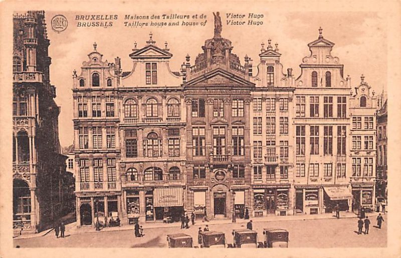 Maison des Tailleurs et de Victor Hugo Bruxelles Belgium Unused 