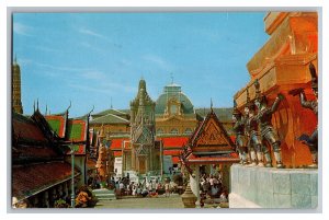 Postcard Emerald Budda Temple Bankok Thailand Vintage Standard View Card #1