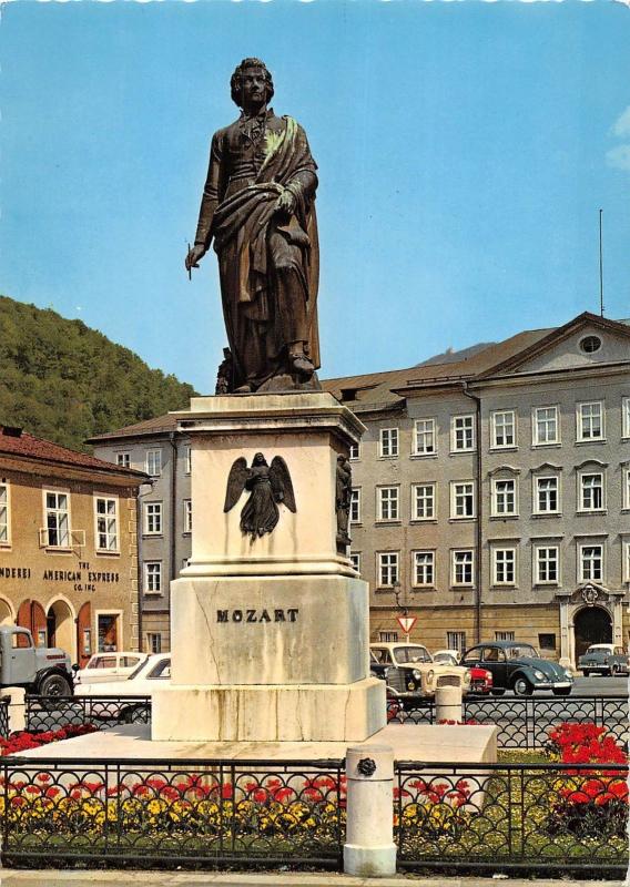 BG35612 salzburg mozartdenkmal austria