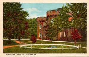 Pennsylvania Lancaster The Lancaster County Jail Curteich