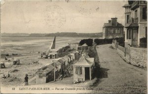 CPA St-PAIR-sur-MER-Vue sur GRANVILLE prise du Casino (27098)